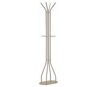 Cintre en métal gris tourterelle 45 x 28 x 178 cm