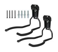 Cintre pour outils électriques de jardin | Noir antirouille - Support antidérapant multifonction pour économiser de l'espace - Support de rangement multifonction pour garage, jardin, atelier, abri de
