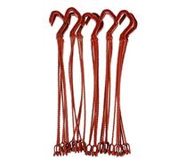 Cintre pour Plantes 10 Pièces 42cm Pots De Fleurs en Plastique Crochet De Suspension Porte-Panier De Jardin Chaînes Suspendues pour Plafond Balcon Patio Décor