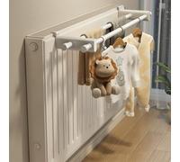 Cintre pour radiateur, étagère spéciale, crochet à suspendre, étendoir à linge double polaire, sans perçage pour radiateurs de 0,3 m ~ 2 m (50 cm)