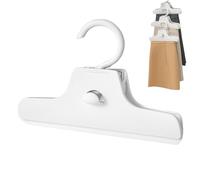 Cintres À Clips Pour Pantalons - Clips En Silicone, Cintres Robustes Pour Pantalons Et Jupes, Organisateur De Garde-robe Polyvalent, Porte-vêtements Durable | Pour Placard À Domicile, Dressing Profess