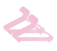 cintres BIECO cintres pour bébé enfant Hanger cintres en plastique pour la longueur de l'armoire de stockage garde-robe 29.5cm, 16 pièces, rose, petit, ARTN 90016141