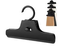 Cintres de la Jupe avec Clips - Glippers Anti-Glissement, Pince en Silicone sans Trace | Rack de Chargement Solide, Porte-Placard de Sauvegarde d'espace, Outil de Garde-Robe Polyvalent pour Pantalon,