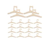 Cintres pour bébé - Noname - Lot de 20 - Bois antidérapant - Design ours mignon - 22,8 x 12,1 cm