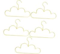 Cintres pour vêtements pour enfants Wolk - Cintres pour bébés - Pour organiser les vêtements - Conception antidérapante - 30x19,5 cm - Doré