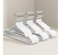 Cintres sans marquage pour usage domestique, cintres de séchage antidérapants, cintres épais en métal, rangement de chambres à coucher, armoires pour adultes lack 50pcs