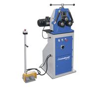 Cintreuse à 3 galets électrique avec 2 galets motorisés positionnement horizontal vertical 1,1 kW 230V Metallkraft PRM10E 1X230V