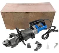 Cintreuse à Béton Électrique Hydraulique 2000W, Machine Portable à Cintrer Les Barres d'Armature 16-32mm (1.25") avec Fonction de Redressage, Double Alimentation (110V/220V), Construction Robust