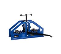MSW Cintreuse À Galet 3 Galets Manuelle Rouleuse Profilés Professionnelle Pyramidale MSW-TRB-100 (Rayon 66-120 cm, Pour Tubes Ø 38 mm, Angle 0-360°, Manivelle, Acier Au Carbone)
