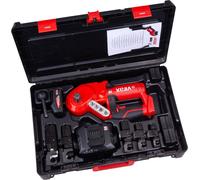 Cintreuse compacte électroportative 18 V Ministem® Ø 12-14-16-18-22mm - VIRAX - avec 1 batterie 18V 2Ah - chargeur rapide - Virabox - 251778
