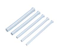 Cintreuse de Tube à Ressort pour Climatisation, 5 Pièces, Acier à Outils, pour Cuivre et Aluminium, 1/4 à 5/8 Pouces, 300g, Professionnel