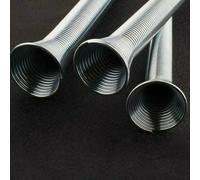 Cintreuse de tubes à ressort avec 5 tailles pour cintrer des tubes de 1/4 à 5/8 dans les applications CVC et plomberie Longueur 21 cm Matériau en acier à ressort