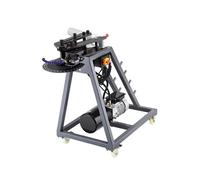 VEVOR Cintreuse de tubes électrique 750 W – mobile, vérin hydraulique 6 L, 3 matrices, 19–50,8 mm