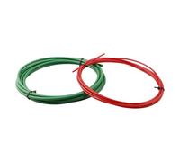 Cintreuse de tuyau en cuivre et plastique PE avec bandes en caoutchouc intégrées pour tubes de 1/4 (rouge) 3 sur 8 tubes (vert) de 4 m de long