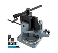 Cintreuse de tuyaux UB-100 levier détachable manuel Tube en acier à Angle rond plat chaud et froid Machine cintrer universelle 120 degrés Pour le bricolage