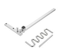 Cintreuse en acier au carbone, outils manuels créatifs en fer à faire soi-même, cintreuse manuelle pour barres de fer, diamètre flexible maximal 0,8 cm, barre en acier de 8 mm, 33 x 16 x 5 cm