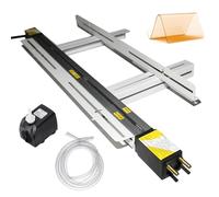 Cintreuse en plastique acrylique - Chauffage rapide - Machine à cintrer à chaud en plastique pour PVC, ABS, feuilles de polypropylène - 30/60 cm avec support - Idéal pour le pliage de chaleur