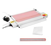 Cintreuse en plastique PVC acrylique, machine à cintrer la chaleur des feuilles avec longueur et angle réglables, bande chauffante de 0 à 85 ℃ pour une épaisseur de 1 à 6 mm, PVC, PC, ABS, PP