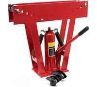 Cintreuse hydraulique Wiltec 8 t, appareil à cintrer les tubes avec 3 pièces à presser Ø 21,3-33,7 mm, cintreuse de tubes y compris matrices