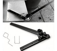 Cintreuse, Machine à Cintrer les Métaux, Cintreuse Manuelle Universelle, Outils de Cintrage en Métal pour L'acier. Angle de Flexion Maximal de 190 Degrés, il Peut Traiter Toutes Sortes D'acier