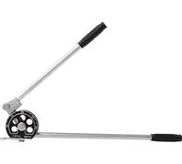 Cintreuse manuelle - 16 mm - 0–180° - Pour acier inoxydable/aluminium/cuivre/fer - Épaisseur de paroi acier ≤2 mm, Al/Cu ≤3 mm - Poignées 47/65 cm - Argent