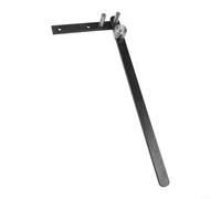 Cintreuse manuelle pour stock en aluminium et cuivre de 6,35 mm, outil de cintrage d'établi en acier inoxydable avec poignée de 340 mm, cintreuse de tube à barre plate pour coudes à 180 degrés