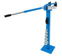 Cintreuse manuelle pour tubes et profilés - JZONUY-000600 - Angle de cintrage : 0–200° - Pour tubes ronds, barres carrées, acier plat - Acier