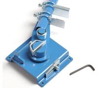 Cintreuse pour barres de fer Cintreuse manuelle fer 6-14 mm Bleu +