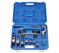 Cintreuse Tube Multicouche Manuelle, Cintreuse Tube Cuivre Jusqu'à 90°, Cintreuses Tuyaux à Cliquet 7 Matrices Outil Cintrage 6 à 22mm 1/4"-7/8", Pour Tuyauxs En Cuivre Aluminium (Bleu)