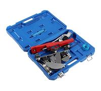 Cintreuse Tube Multicouche Manuelle, Cintreuse Tube Cuivre Jusqu'à 90°, Cintreuses Tuyaux à Cliquet 7 Matrices Outil Cintrage 6 à 22mm 1/4"-7/8", Pour Tuyauxs En Cuivre Aluminium (Rouge)