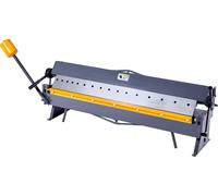 Cintreuse VEVOR, banc de pliage 1220 mm, épaisseur de pliage acier doux 1,5 mm, réglable de 0 à 135 degrés, cintreuse de tôle, cintreuse pivotante à 16 doigts, cintreuse de tôle pour un pliage précis