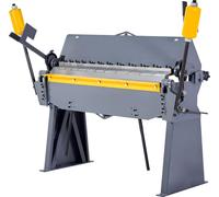 Cintreuse VEVOR, plieuse de 1220 mm, épaisseur de pliage de 2,5 mm d'acier doux, réglable de 0 à 135 degrés, cintreuse de tôle, cintreuse pivotante à 8 doigts, cintreuse de tôle pour un pliage précis