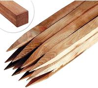 Circle of Trust Lot de 10 piquets de jardin en bois de 30 cm de long pour support de plantes et d'arbres - Bois traité sous pression - 2,5 cm d'épaisseur