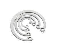 Circlip interne de type C M6-M200 316/304SS | Anneau élastique de retenue de l'agrafe 65Mn(316 Stianless Steel,M52-1pcs)