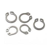 Circlips M3-M50 for arbre de Type C, anneau retenue d'arbre, carte à Circlip, pression extérieur GB894 304, ressort serrage en acier inoxydable