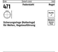 Circlips Reyher DIN 471 acier à ressort 3 x 0,4 004710009030000 (200 pièces)