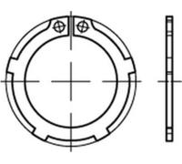 Circlips Reyher DIN 983 acier à ressort 30 x 1,5 009830000300000 (250 pièces)