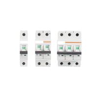 Circuit Breaker AC MCB Short Overload Protector 35mm Din Rail 1P 6-63A 220V 230V 50/60HZ BIANMTSW(3p,63A)