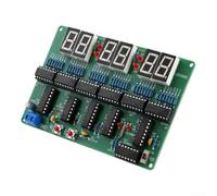 Circuit Horloge 6 Digits Pratique Soudure Circuit Horloge 6 Digits | pour affichage 6 chiffres, apprentissage circuits, pratique soudure, pour idéal étudiants, précision électronique