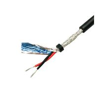 Circuits Solide Fil Blindé À Paire Torsadée 2 4 6 8 10 12 14 Noyau en Cuivre Pur À 16 Conducteurs 26 24 22 20 18 AWG Câble De Commande Gainé De PVC Fil De Signal Connecteur Métier à Tisser (Size : 2