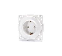 Circulaire blanc pour interrupteurs 1 voie, parfait pour une installation encastrée. Apporte un design élégant et fonctionnel dans n'importe quel environnement, assurant un accès et une utilisation