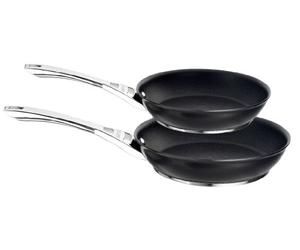 Circulon Infinite Lot de 2 poêles en aluminium anodisé dur 24 & 30 cm
