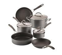 Circulon Scratch Defense Lot de 6 casseroles et poêles à induction antiadhésives avec revêtement anti-adhésif extrême, passe au lave-vaisselle et au four, finition étain graphite
