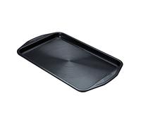 Circulon Ultimum Plaque de Four antiadhésive - Grande Plaque de Cuisson, Acier au Carbone Durable, Passe au congélateur et au Lave-Vaisselle, 44,5 x 28 x 2,5 cm, Noir