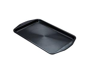 Circulon Ultimum Plaque de Four antiadhésive - Grande Plaque de Cuisson, Acier au Carbone Durable, Passe au congélateur et au Lave-Vaisselle, 44,5 x 28 x 2,5 cm, Noir