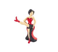 Lampe Stolní CIRCUS ABATJOUR WOMAN 26 cm, multicolore, résine, Seletti
