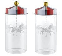 Circus Ensemble de deux conteneurs d'épices MW68S2 Alessi - 8003299433162