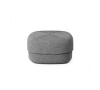 Normann Copenhagen Pouf Circus Hallingdal 166 grey. grand format