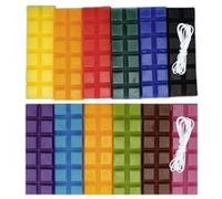 Cire à bougie 12 couleurs 480 g + 2 mèches - Automne - Graine Créative Multicolore G