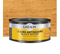 Libéron Cire Antiquaire Black Bison en Pâte, Noyer Blond 500cc